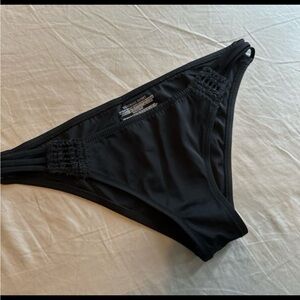 Victorias Secret Black Bikini Bottoms Size Large